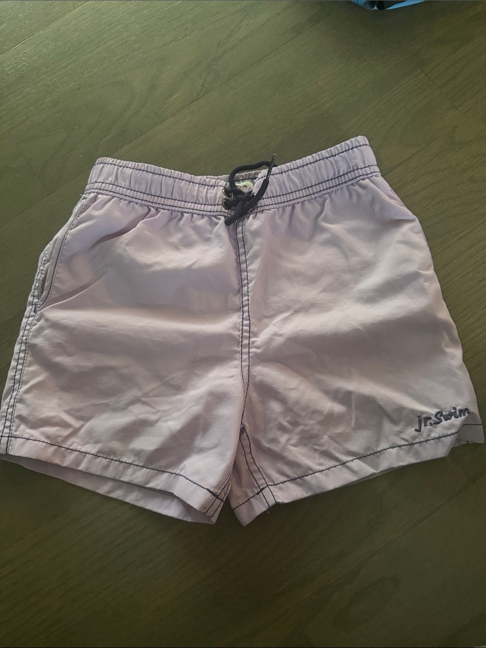 Kids' Light Pink Swim Trunks- light purple
